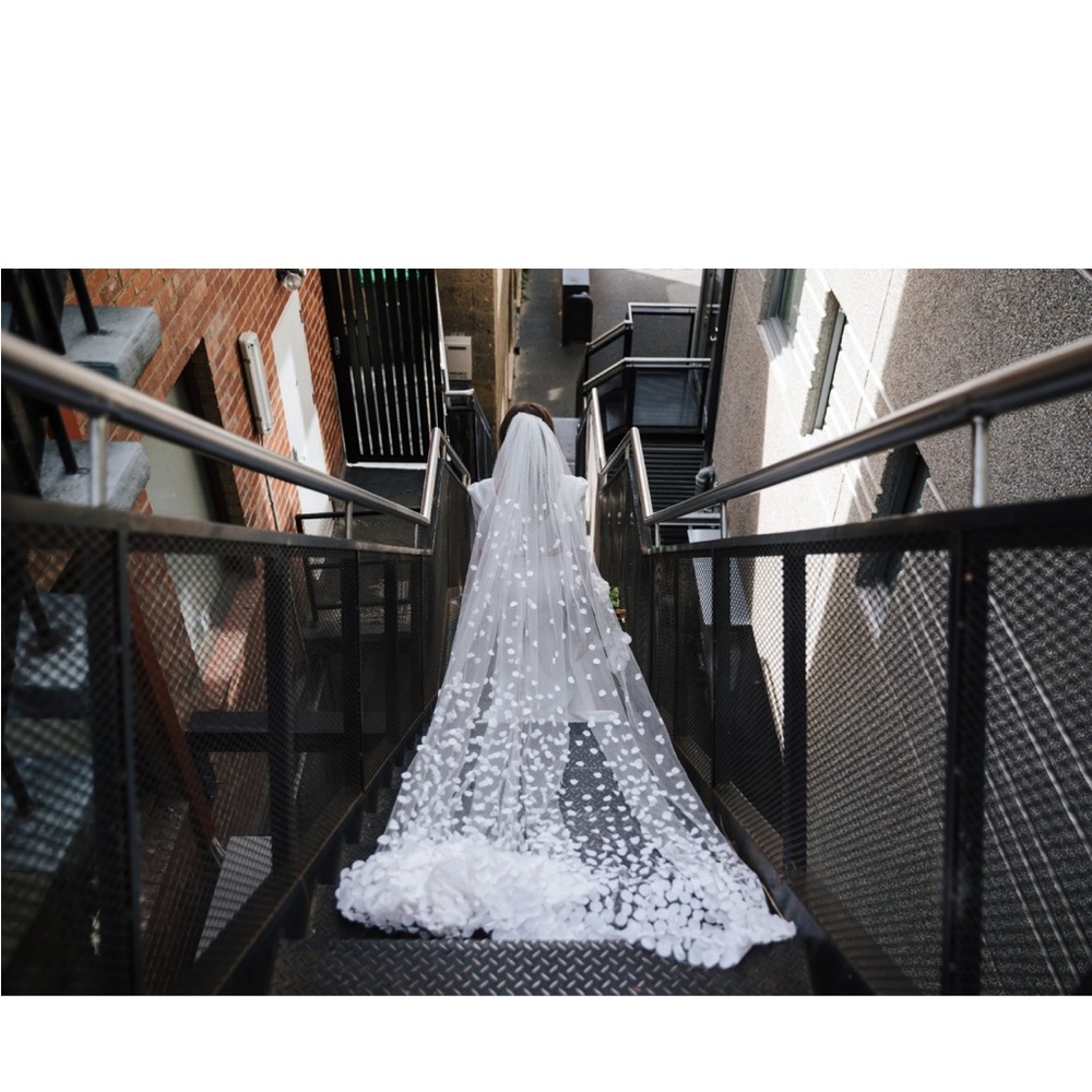 THEIA BRIDAL COUTURE DANIELLE PETAL VEIL